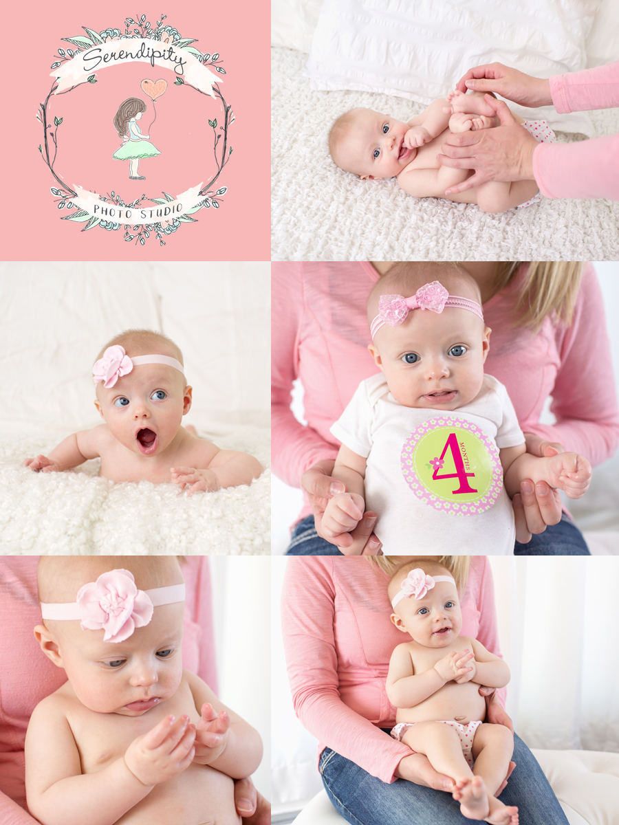 baby 4 month photoshoot